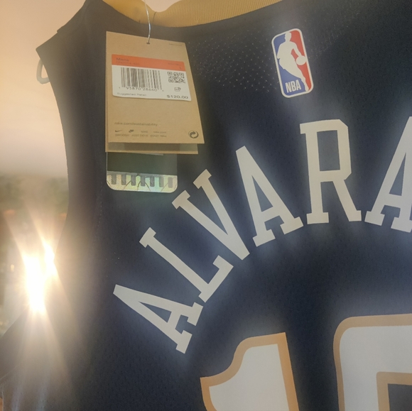 Nike Men's New Orleans Pelicans Jose Alvarado - Picture 2 of 3